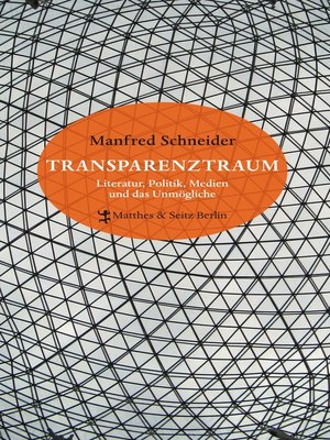 cover image of Transparenztraum